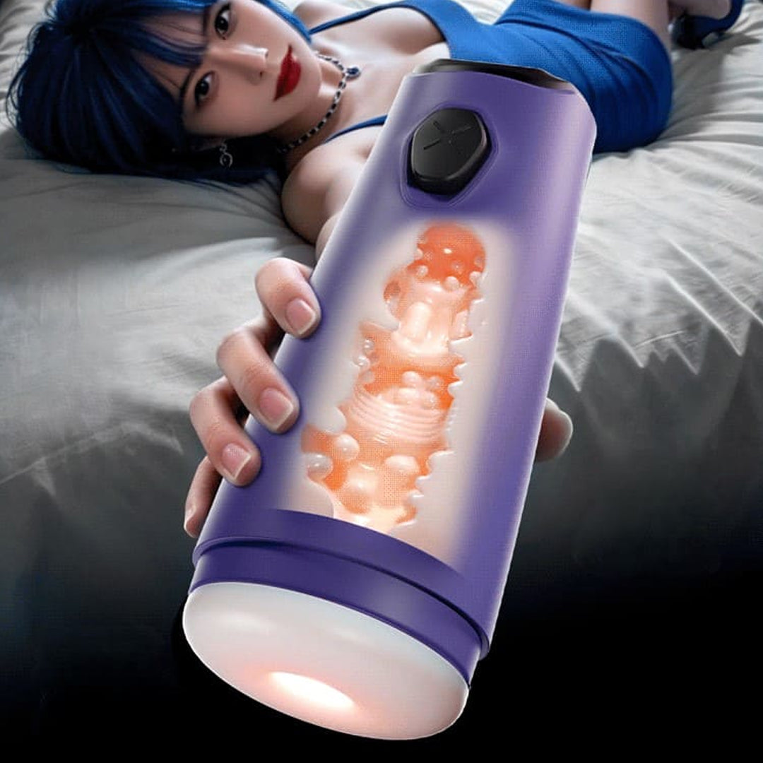 GALAKU Undertow Sucking & Vibrating Male Masturbator App Controlled Sextoy for Men