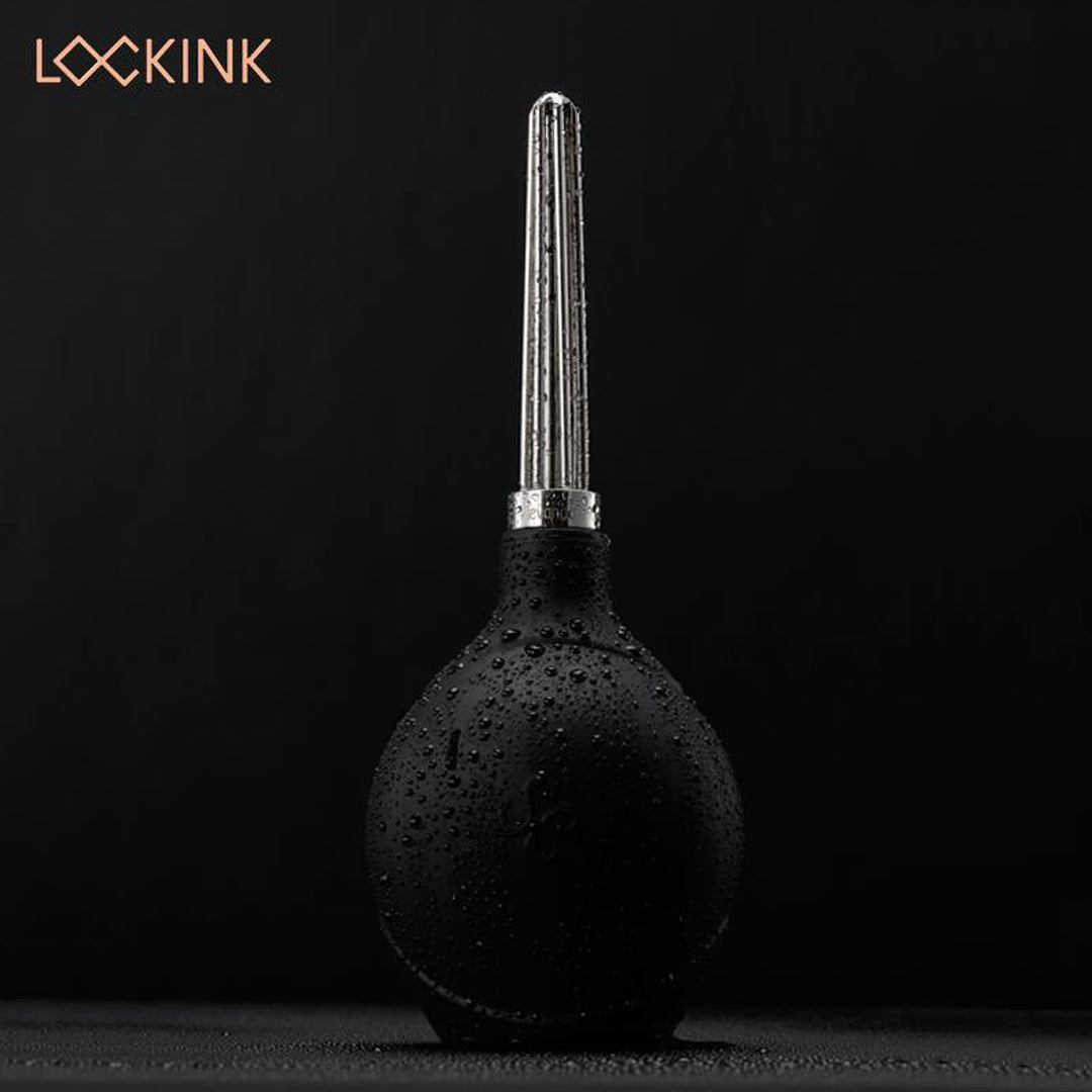 [𝗣𝗥𝗘-𝗢𝗥𝗗𝗘𝗥] Lockink Sevanda Stream Anal Douche Superior Enema Bulb 10 Oz for Women and Men