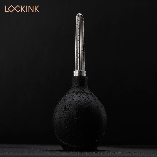 [𝗣𝗥𝗘-𝗢𝗥𝗗𝗘𝗥] Lockink Sevanda Stream Anal Douche Superior Enema Bulb 10 Oz for Women and Men