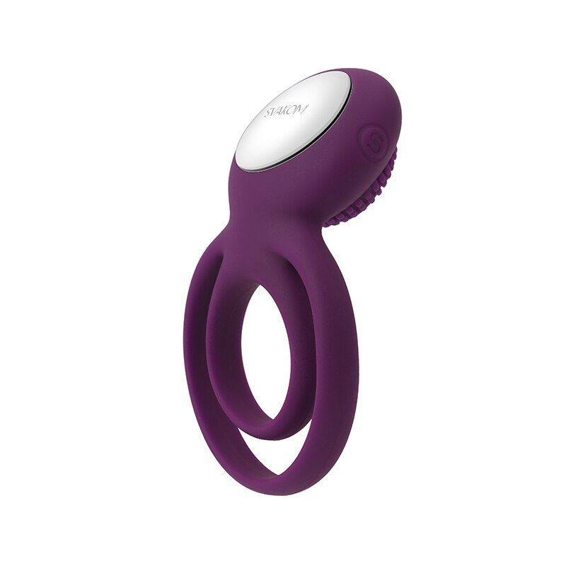 SVAKOM Tammy Vibrating Cock Ring Waterproof Rechargeable Vibrator for Couple