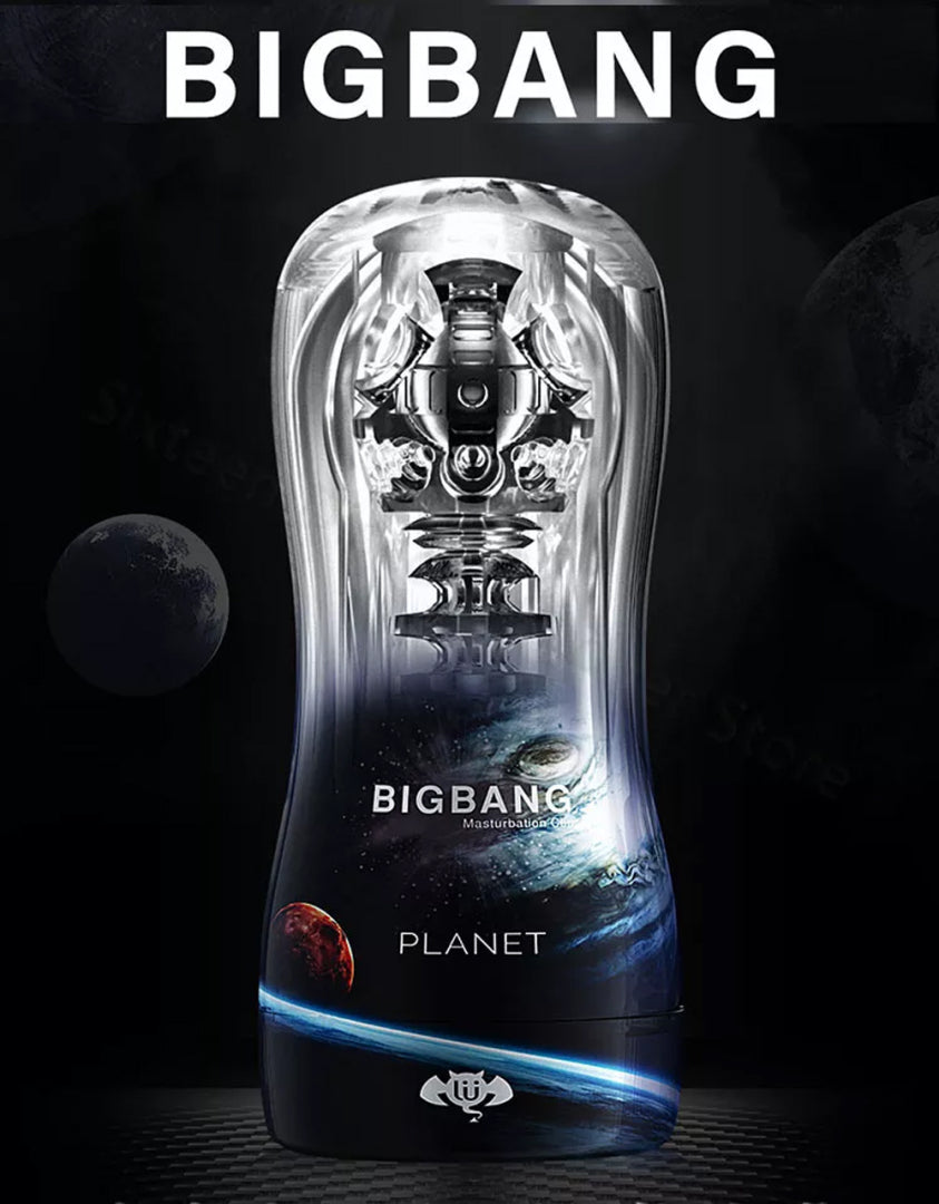 BIGBANG Male Masturbator Transparent Soft Endurance Exercise Sextoy for Men