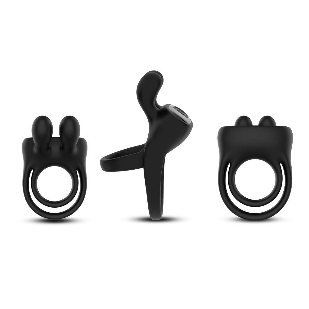 Useeker Silicone Adjustable Cock Ring Sextoy for Men