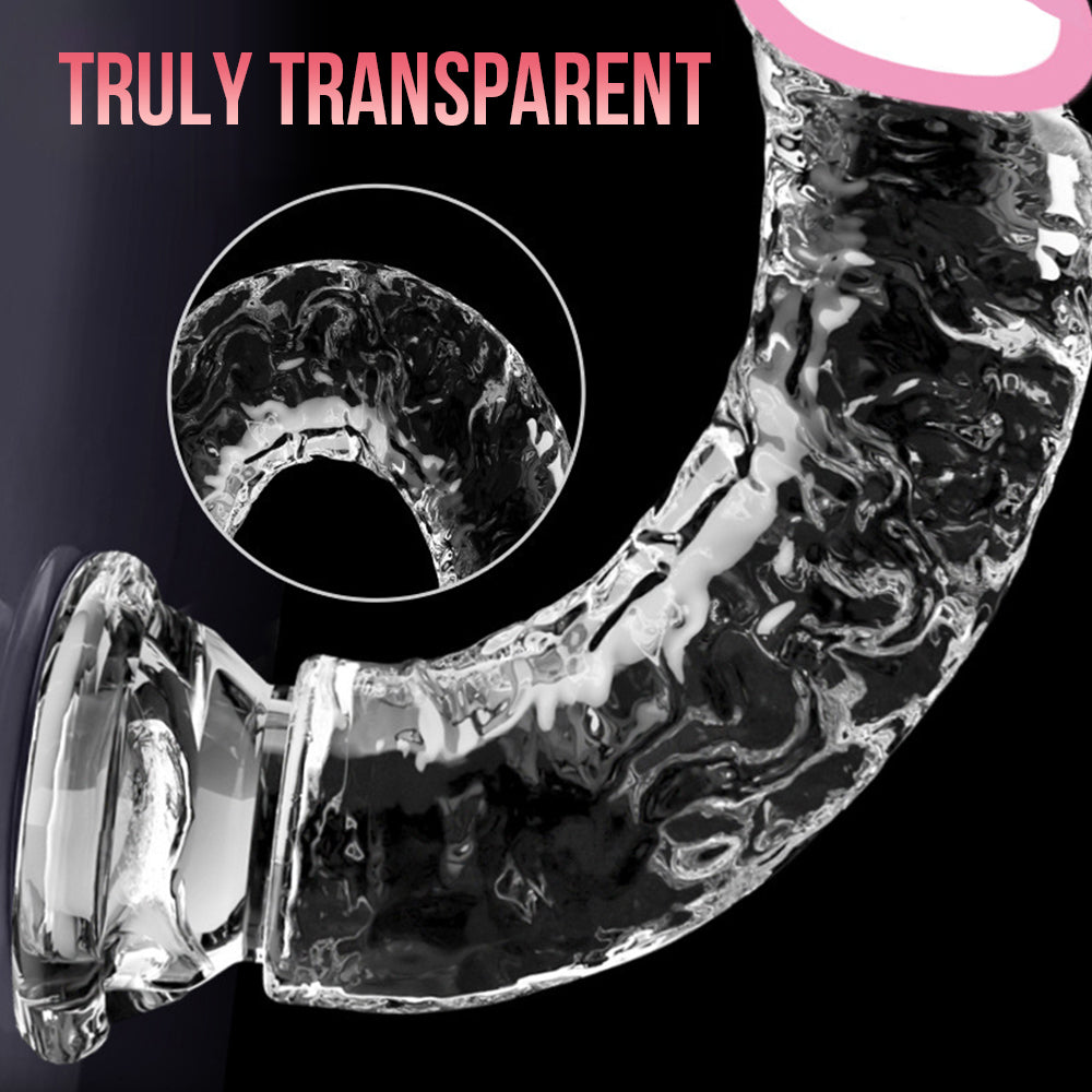 Zhenqu Glass-Like Silicone Dildo