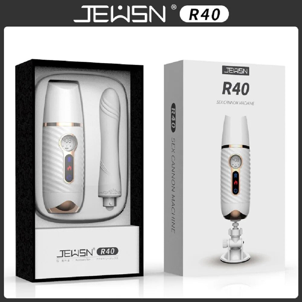 JEUSN R40 Automatic Remote Wireless Heating Sex Cannon
