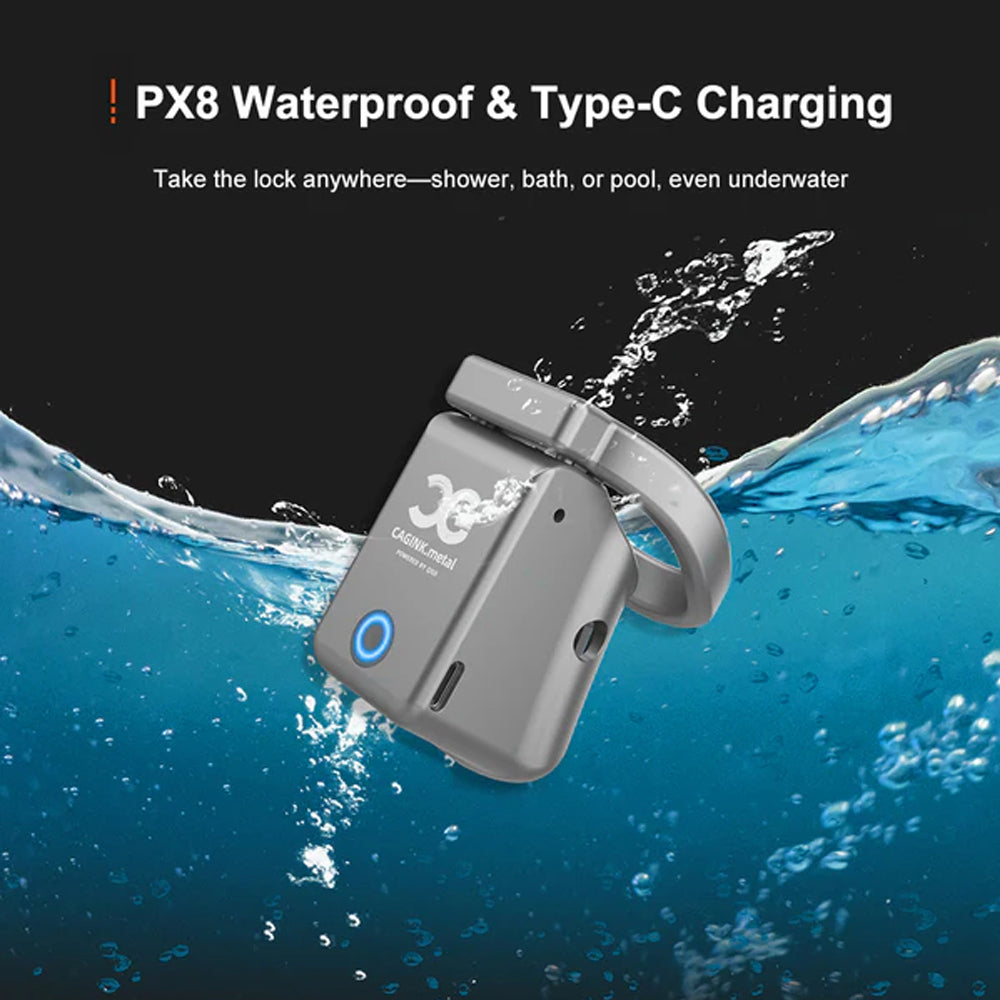 LOCKINK QIUI CAGINK Metal AI-Controlled Smart Chastity Cage Device for Men