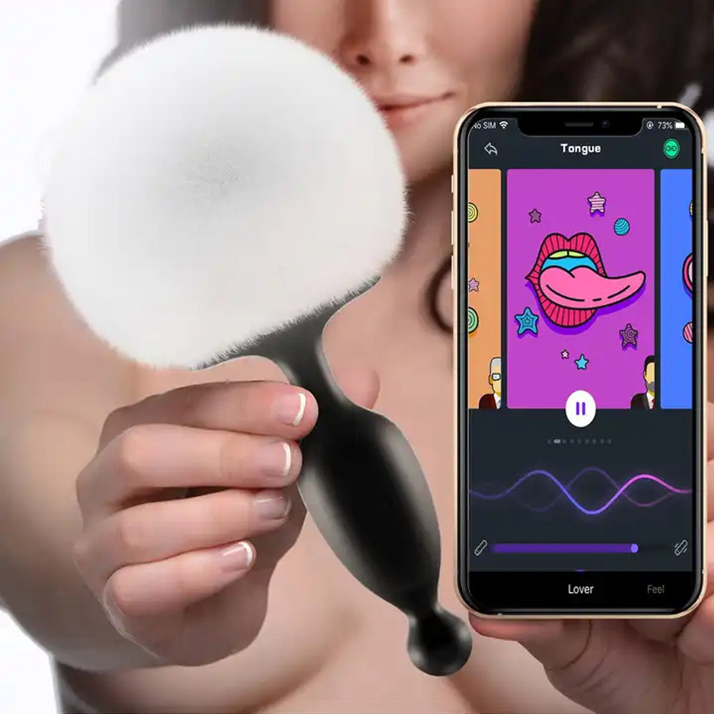 Magic Motion Bunny App Controlled Vibrating Butt Plug