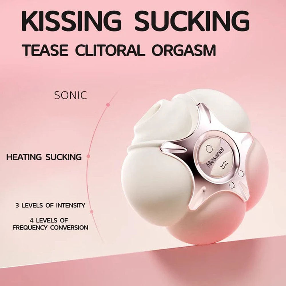 Mesanel PinkPo Slapping Heating Clitoral Suction Vibrator Sextoy for Women