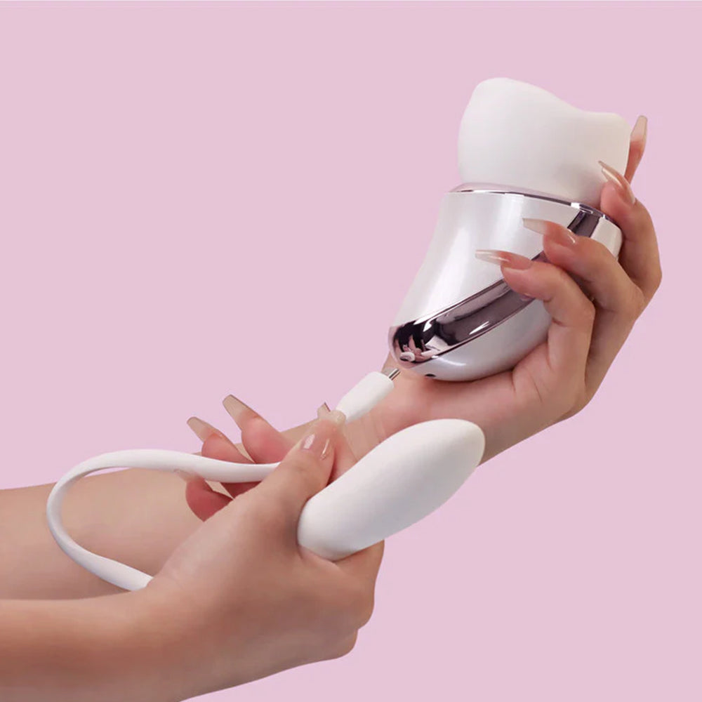 Mesanel CoCo Pro Big Mouth Vibrator Rechargeable G Spot Vibrator Waterproof Adult Massager for Couples Play