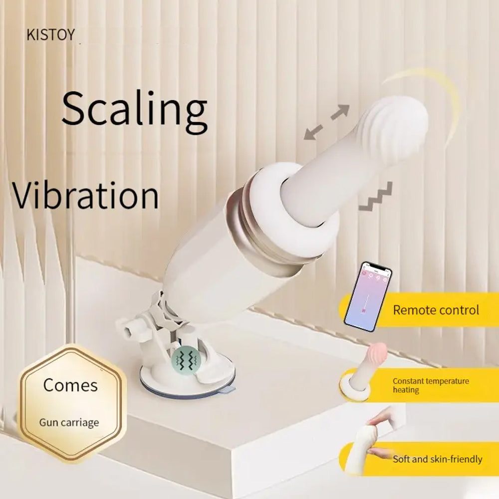 Kistoy Tutu Sex Cannon Vibrating Gun Machine Dildo