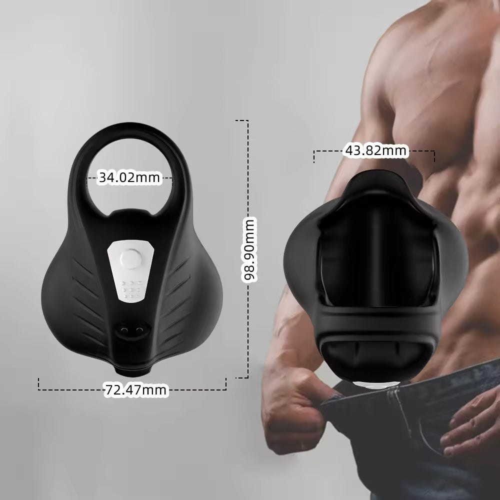 USK Silicone Lock Ring Male Plug Penis Cock Ring