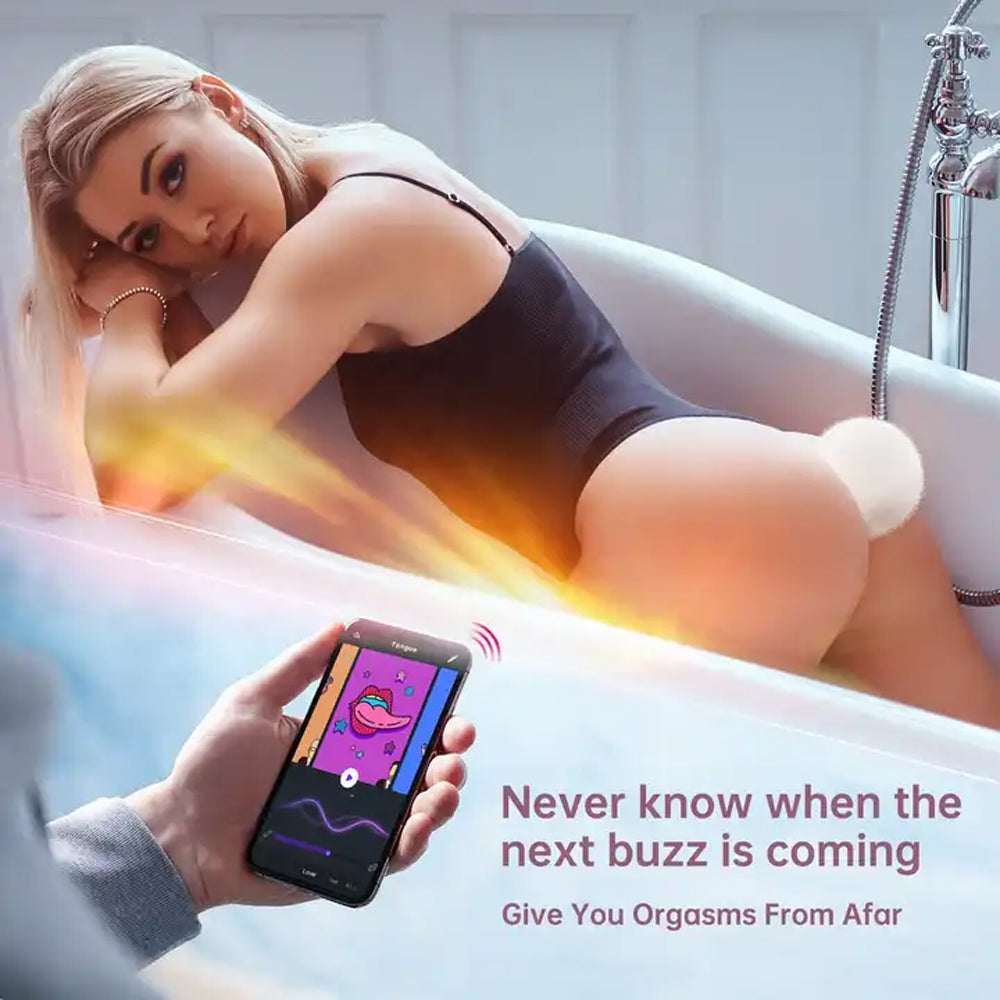 Magic Motion Bunny App Controlled Vibrating Butt Plug