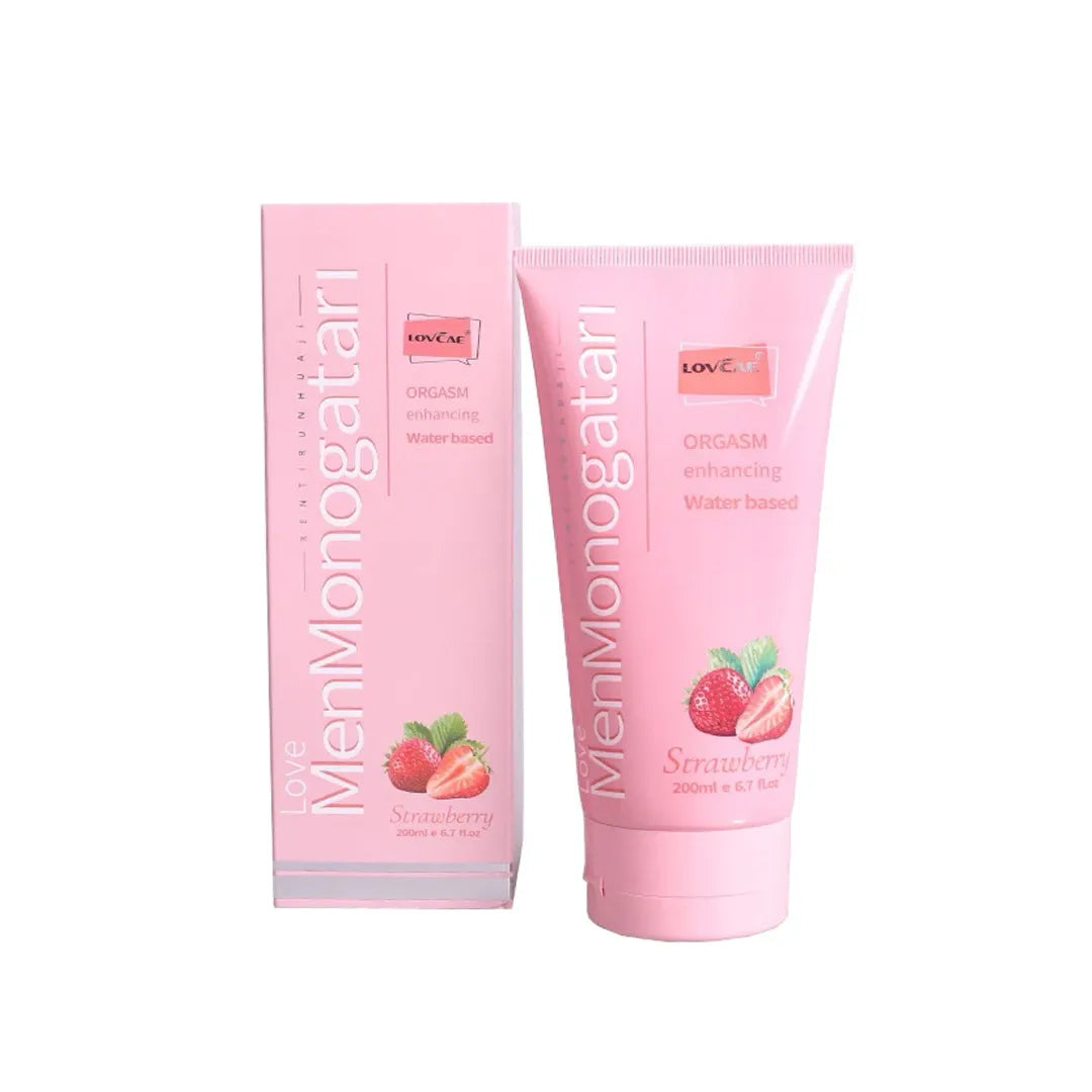 MenMonogatari Fruits 200ML Cherry Strawberry Peach Personal Body Massage Water Based Lube