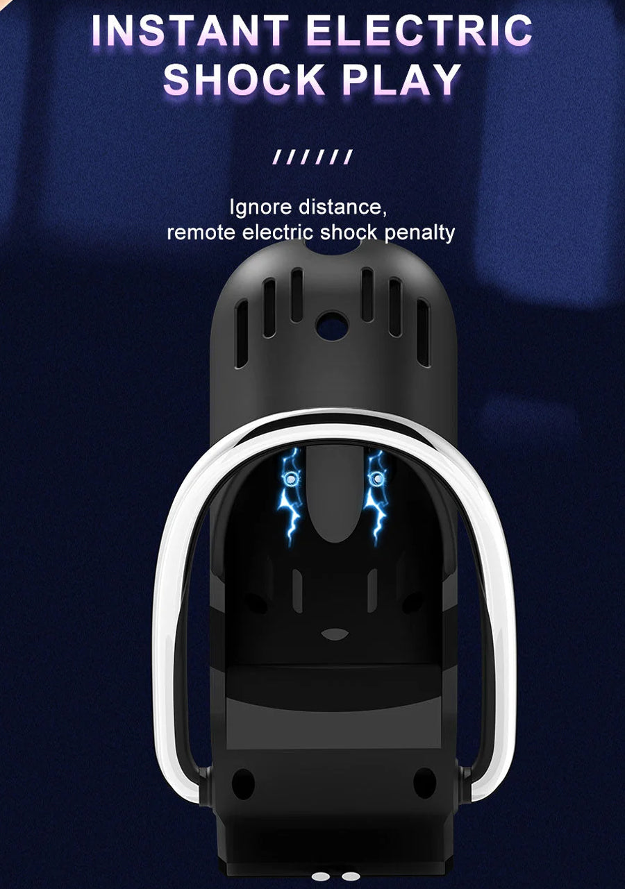 [𝗣𝗥𝗘-𝗢𝗥𝗗𝗘𝗥] LOCKINK Bee Sting Smart Chastity Cage with App & Estim Control