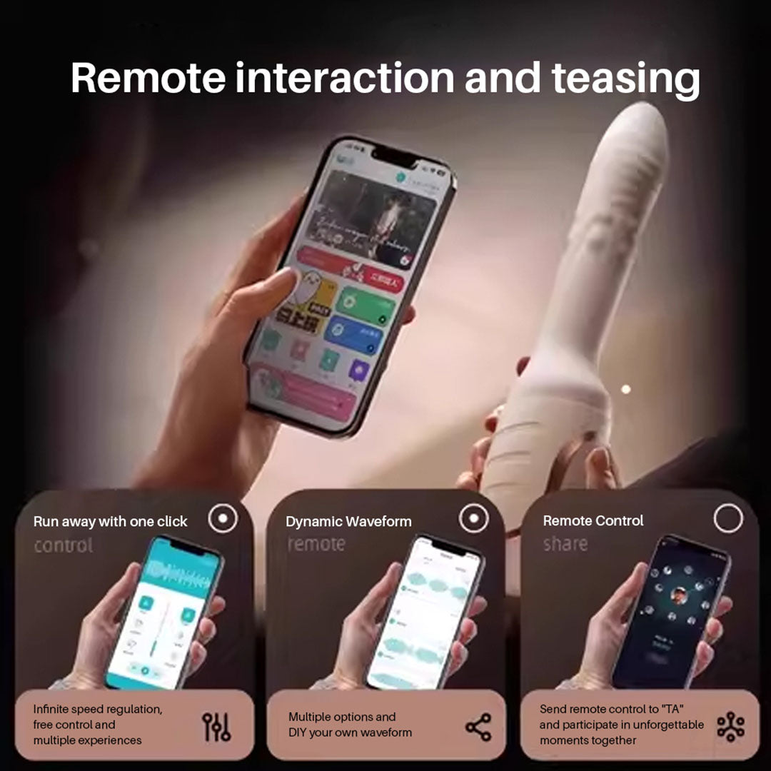 Galaku Tidal Thruster Gun Machine Female Fully Automatic Masturbator Telescopic Thrusting Vibrator Sextoy for Women