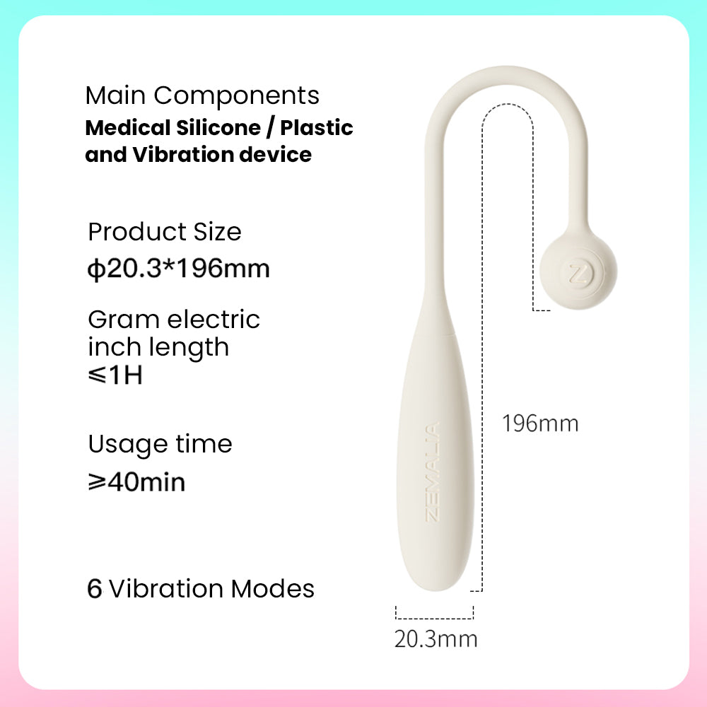 ZEMALIA Multi frequency Strong Jump Egg Vibrator Massager With Extended Tail Rope