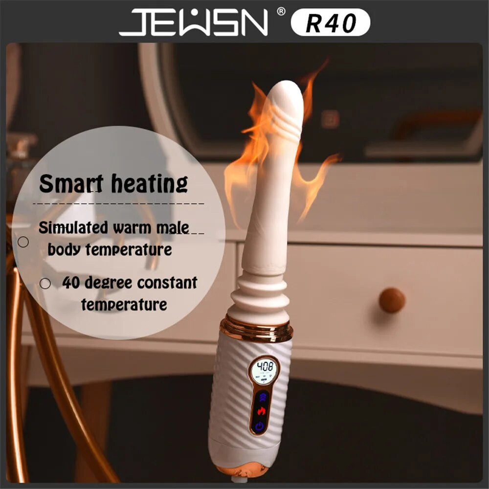 JEUSN R40 Automatic Remote Wireless Heating Sex Cannon
