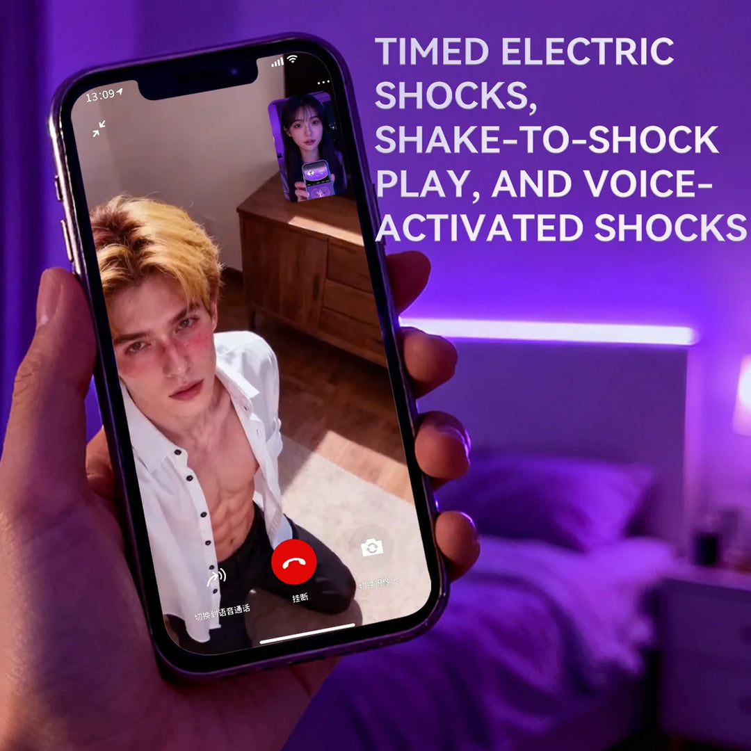 [𝗣𝗥𝗘-𝗢𝗥𝗗𝗘𝗥] LOCKINK Bee Sting Smart Chastity Cage with App & Estim Control for Men Foreplay toy