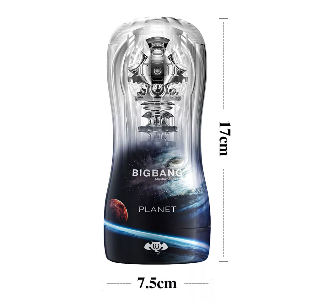 BIGBANG Male Masturbator Transparent Soft Endurance Exercise Sextoy for Men