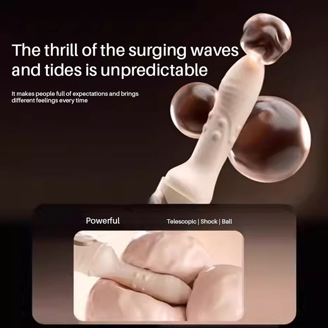 Galaku Tidal Thruster Gun Machine Female Fully Automatic Masturbator Telescopic Thrusting Vibrator Sextoy for Women