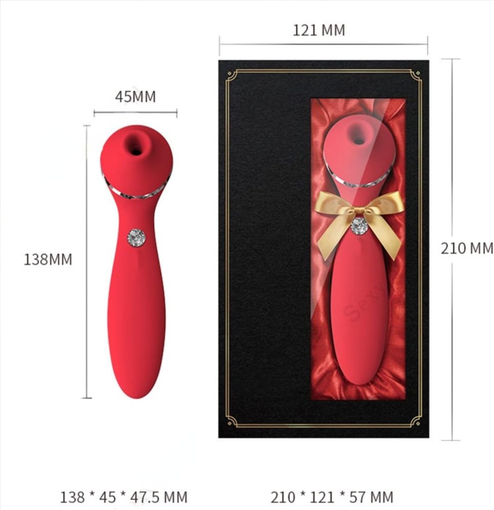 Kisstoy Elizabeth Vibrator Clitoris Sucker Vibrator