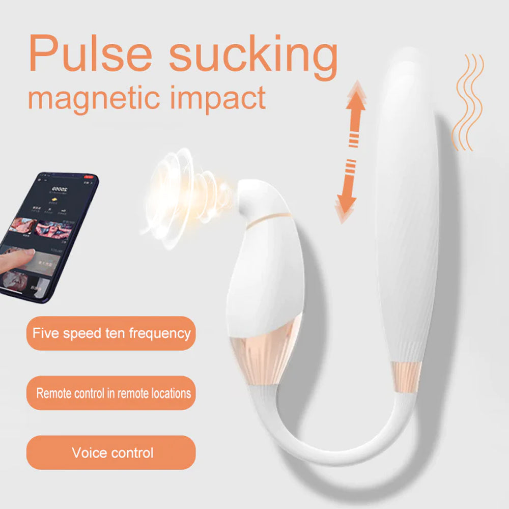 Cachito Suck Vibrator Intelligent Remote Control Gun Machine