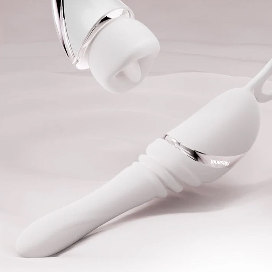 Mesanel Coco Pro Max  Mouth Vibrator Rechargeable G Spot Vibrator Quiet Clitoral Stimulator for Women