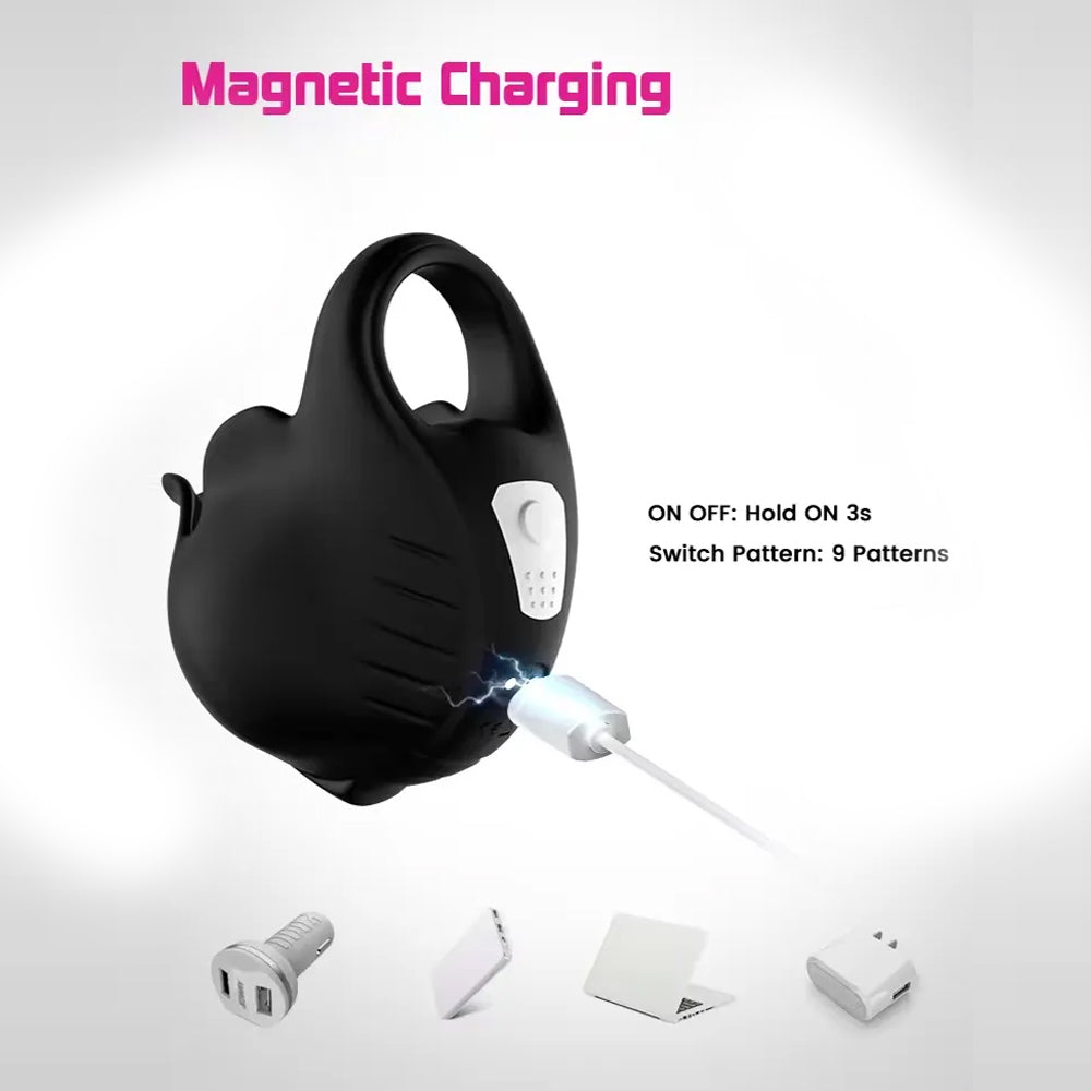 USK Silicone Lock Ring Male Plug Penis Cock Ring
