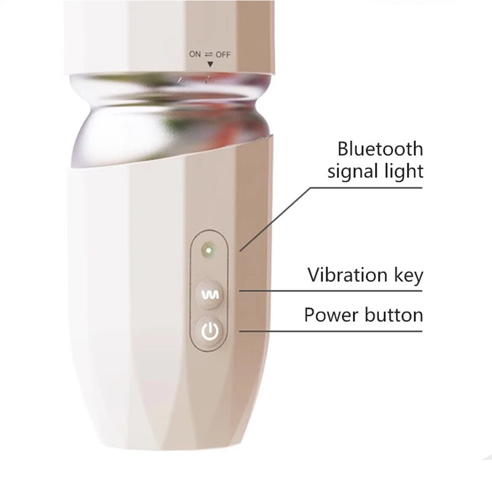 Kistoy Tutu Sex Cannon Vibrating Gun Machine Dildo