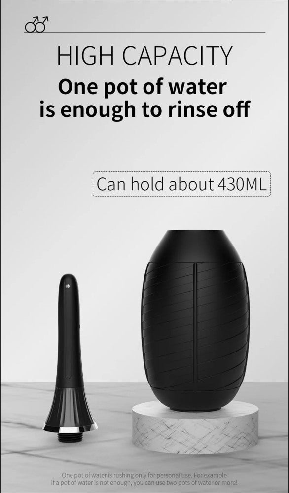 Jeusn Anal Irrigator Rinse once and clean no pain Anal cleaning