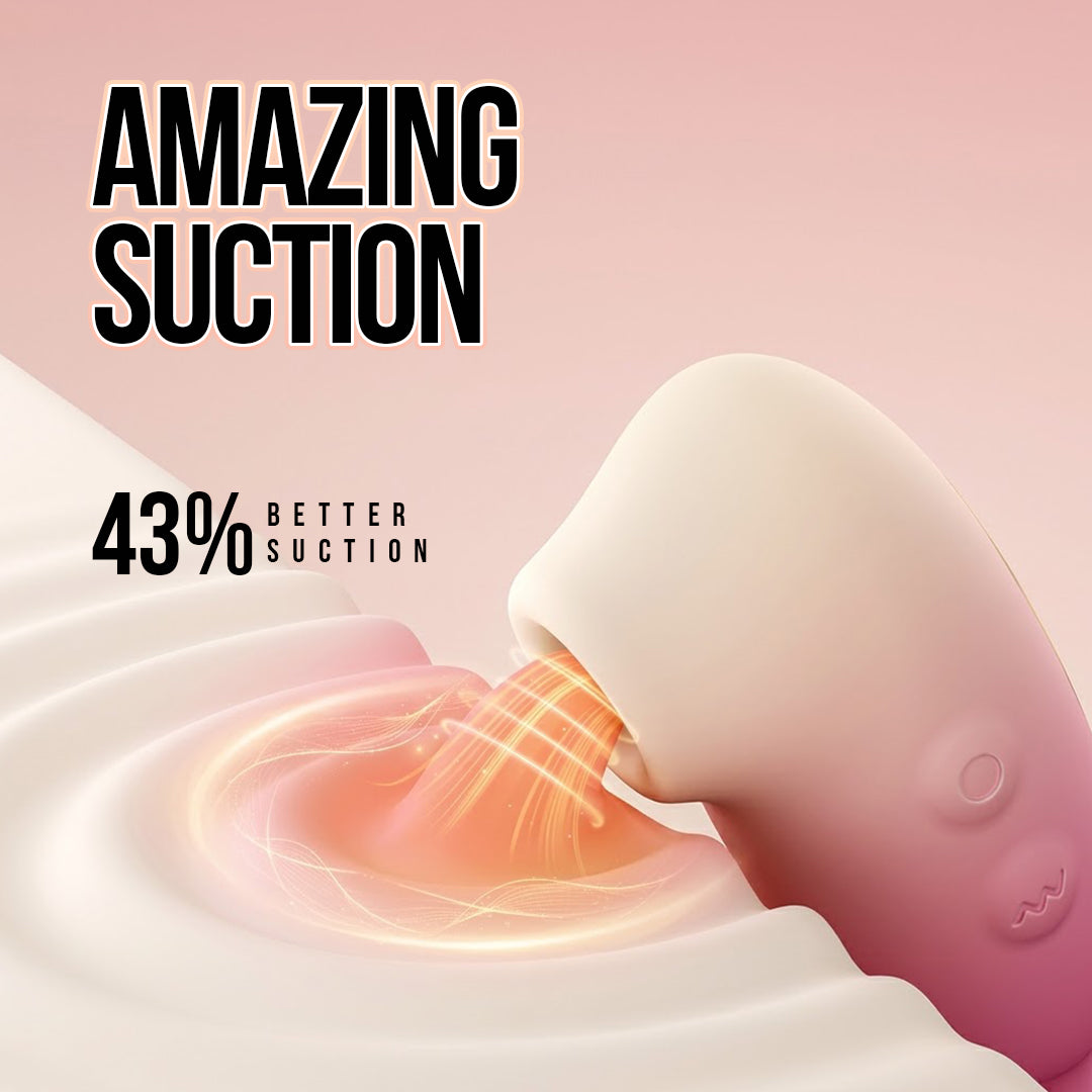 Svakom Dual Mode Suction Vibrator Dildo Sextoy for Women