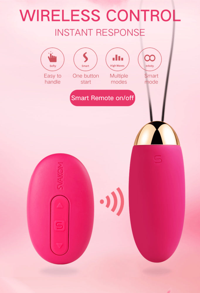SVAKOM Elva Bullet Vibrator with Remote Control