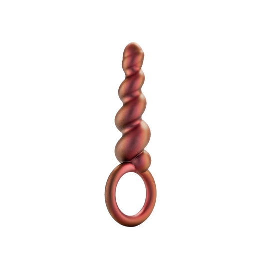 Blush Anal Adventure Matrix Spiral Loop Dildo Plug For Him/Her/Couples