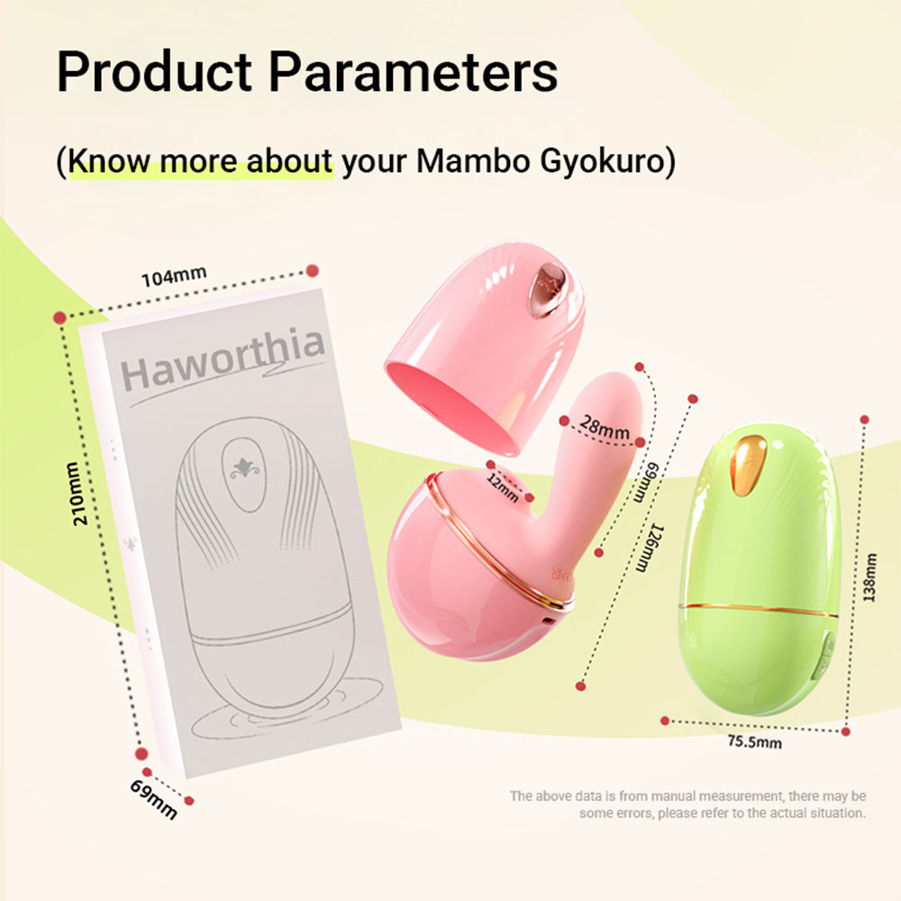GALAKU Mambo Jade Dew AI Version Sucking Body Vibrator