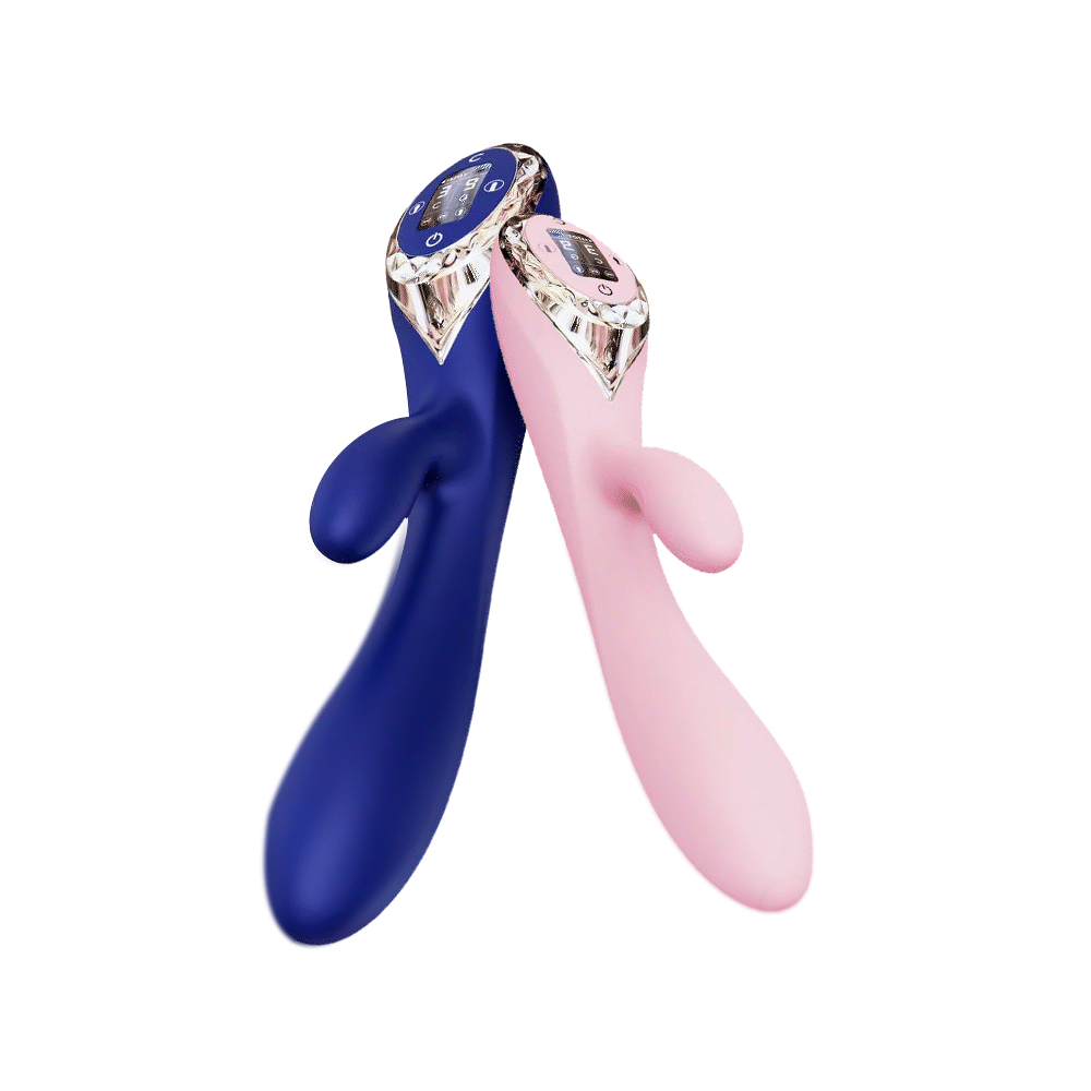 Kisstoy A-KING LED Screen Inflatable Vibrator Sextoy for Women/Men
