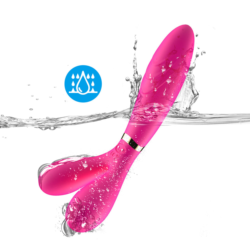 3 Headed Wand Vibrator Massager Body Safe Silicone Vibration Sex Toy for Women